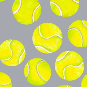 Tennis ball grey large