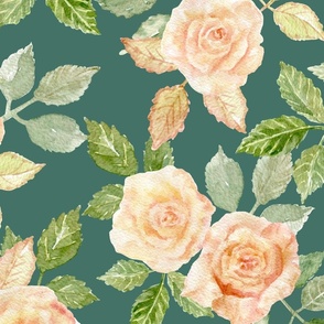 Sweet Birthday Roses on Hookers Green - Large