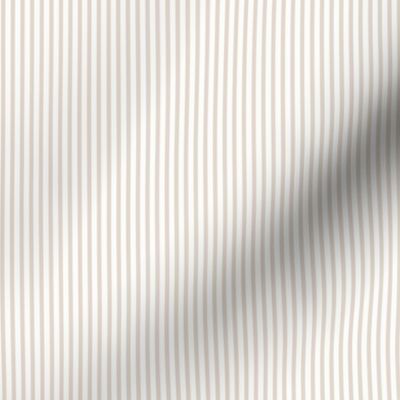 Beefy Pinstripe: Pale Brown Stripe, Neutral Thin Stripe  