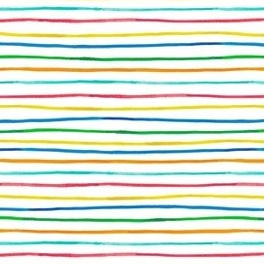  Horizonal lines-watercolor lines- white background