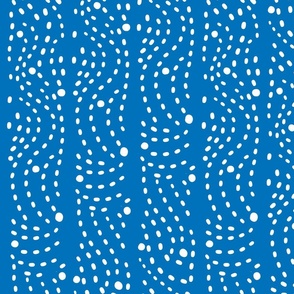 blue scatter lines wallpaper scale