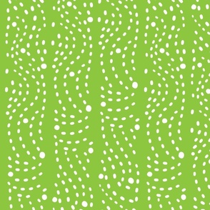 lime green scatter lines wallpaper scale