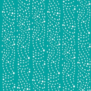 teal scatter lines normal scale