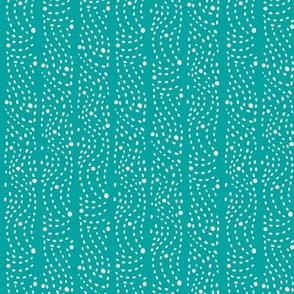 teal scatter lines small scale