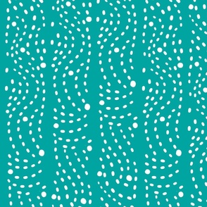 teal scatter lines wallpaper scale