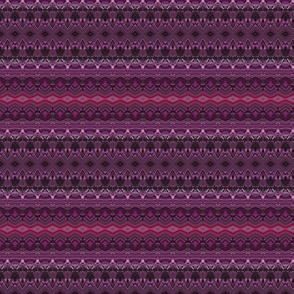 ethnic stripes - textured pink