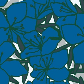 Pantone Ultra Steady Floral Blues and Greens 01