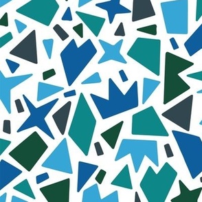 Geo Mosaic - Cool Colorway