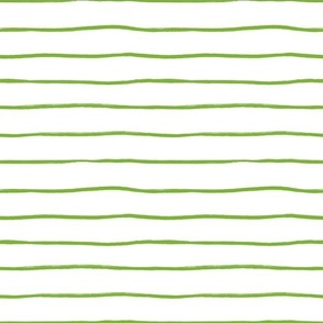 Wobbly green lines