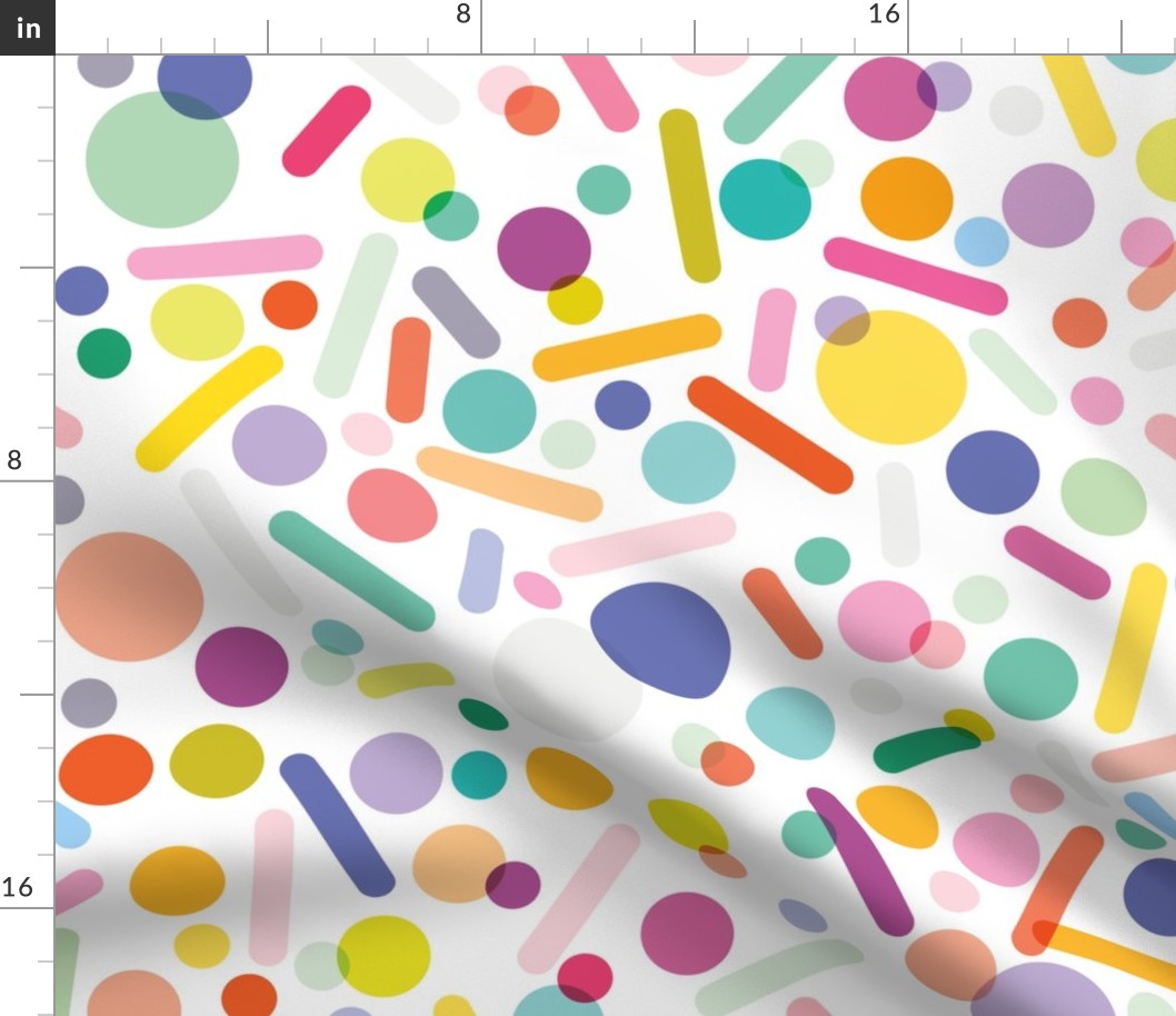 Colorful Confetti Sprinkles - Large