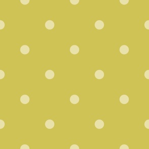 Large // Yellow Polka Dot
