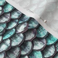 Mermaid Scales - Aqua