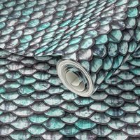 Mermaid Scales - Aqua