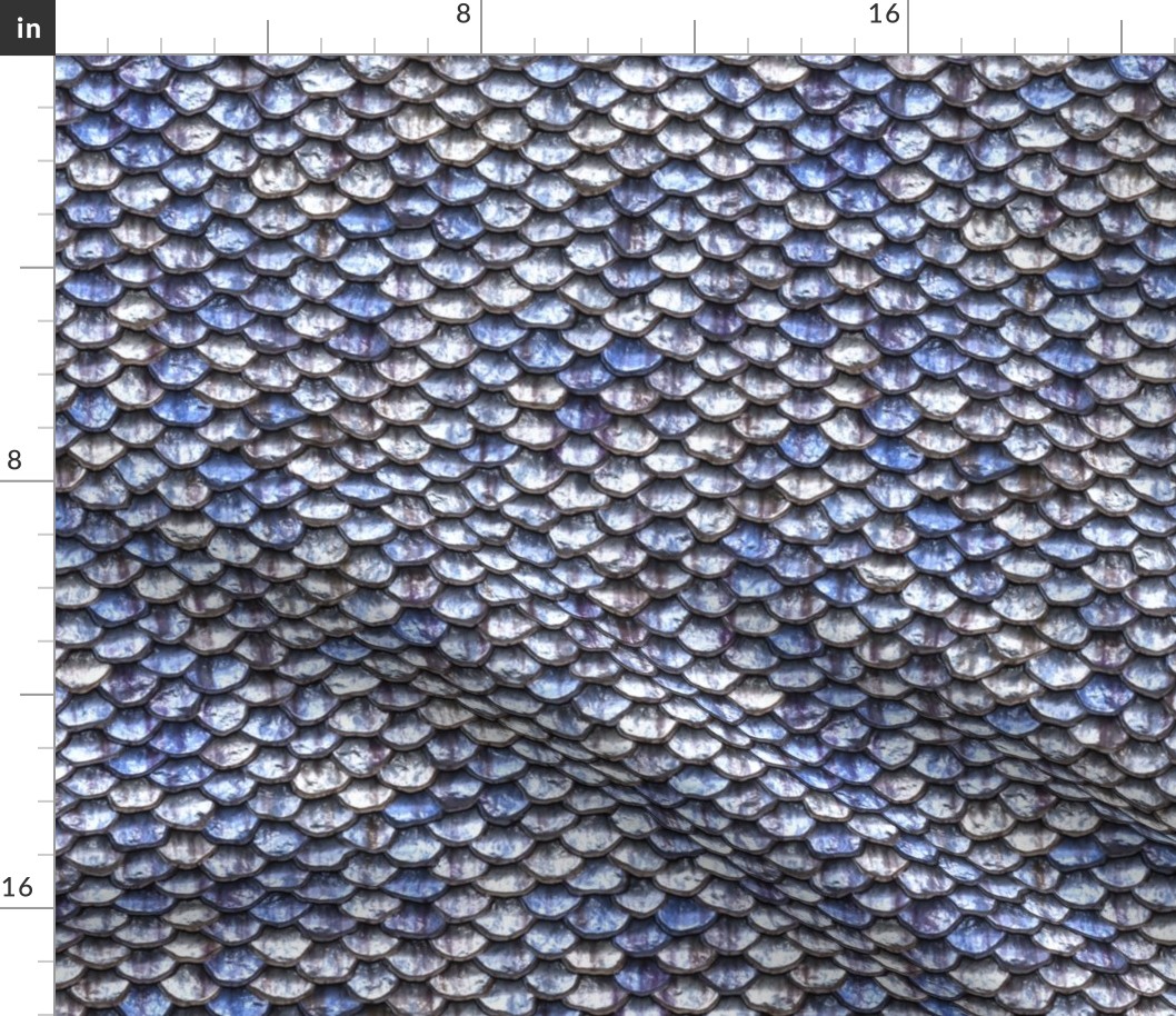 Mermaid Scales - Blue