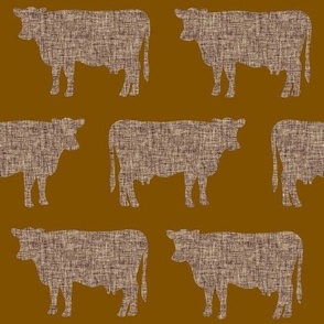 copper + topaz cows