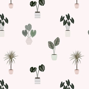 Plant lover pattern design