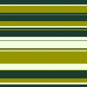 Lines and stripes in elegant shades of green 
