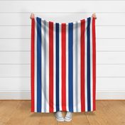 Red White Blue Patriotic Stripes Rotated - XL Scale