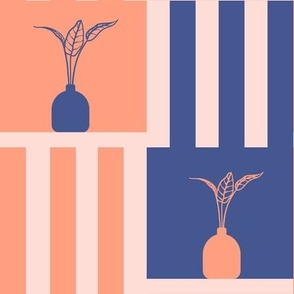 Boldly Modern Vases | Orange