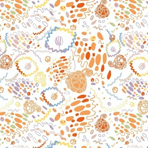 Wiggly wobbly Pattern mix 