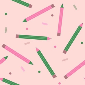 Pencil Parade | Pink