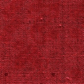 rusted red linen