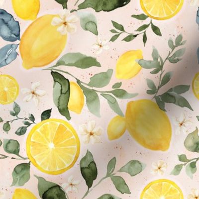Summer Lemons and Florals