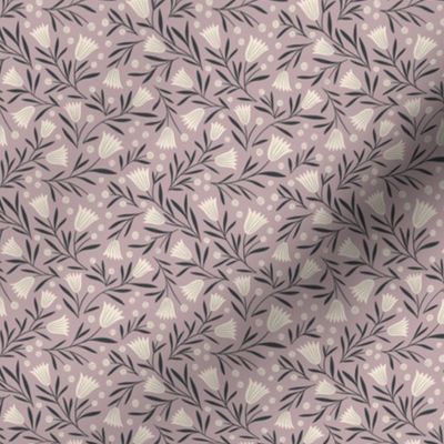 Tulips_and_Leaves_Lavender SM 3x3