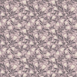 Tulips_and_Leaves_Lavender SM 3x3
