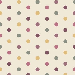 Useful Polka Dots | Fruity Bright Colors | Small