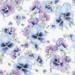 #9 Periwinkle n Lilac Pansy  