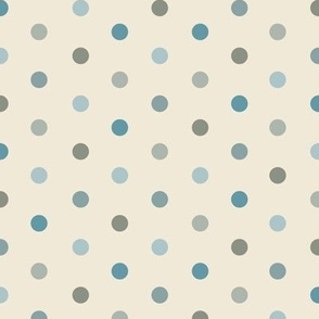 Useful Polka Dot | Blueberry Pistachio | Small Scale