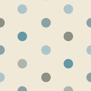 Useful Polka Dot | Blueberry Pistachio | Large Scale