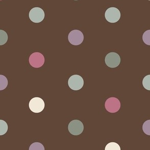 Useful Polka Dot | Chocolate Cupcake | Large Scale