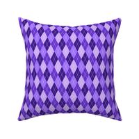 Rainbow Argyle - Purple - small