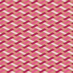 Rainbow Weave - pink
