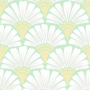 Little flower, yellow and white, hand drawn pattern, available in different colors