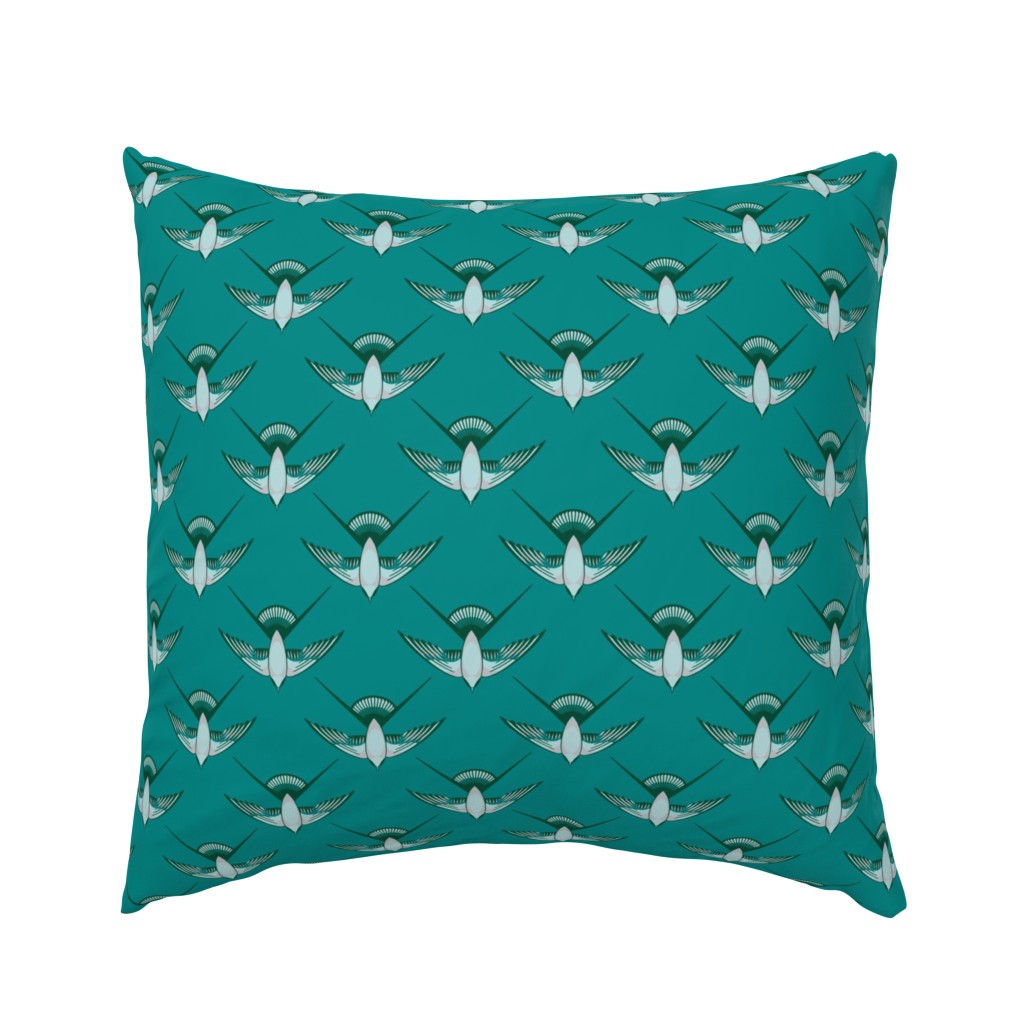 Art Deco Sparrows