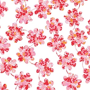 pink springtime blossoms by rysunki_malunki