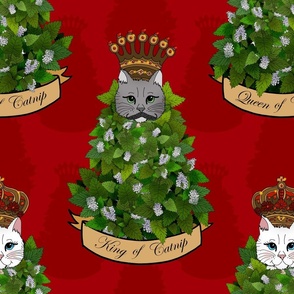 King and Queen of Catnip (large scale) 