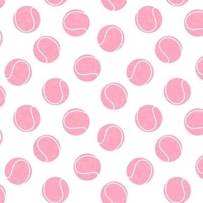 (small scale) tennis balls bright pink  - LAD23