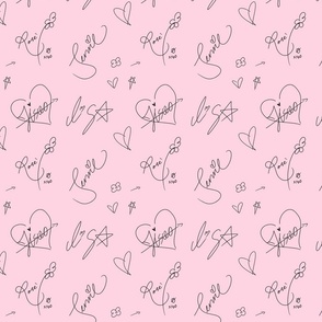 Blackpink signatures pattern design in pink background Kpop Blackpink Bl-ping-bong cute pattern design in white background lightstick  Blackpink Fabric Pattern for crafts, Blackpink tshirt designs,  Blackpink tote bag design, kpop merch, Blackpink merch, 