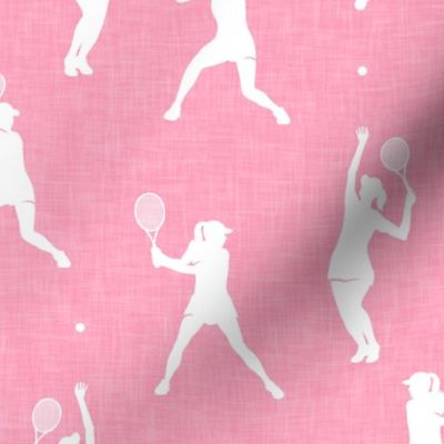 Tennis - Women's tennis players - bright pink - LAD23