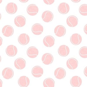 (small scale) tennis balls pink - LAD23