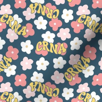 Retro CRNA Floral