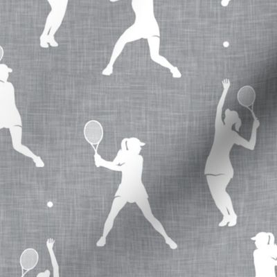 Tennis - Women's tennis players - grey - LAD23