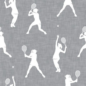 Tennis - Women's tennis players - grey - LAD23