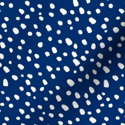 White Dots on Blue Large Scale