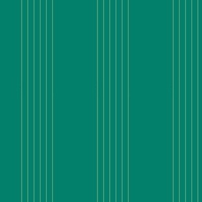 guitar string stripe - light green on green