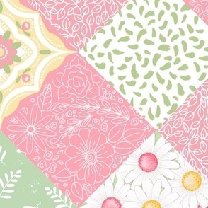 Ready to Quilt Fabric from Daisy Daze and  Grandma's Hankies Collections